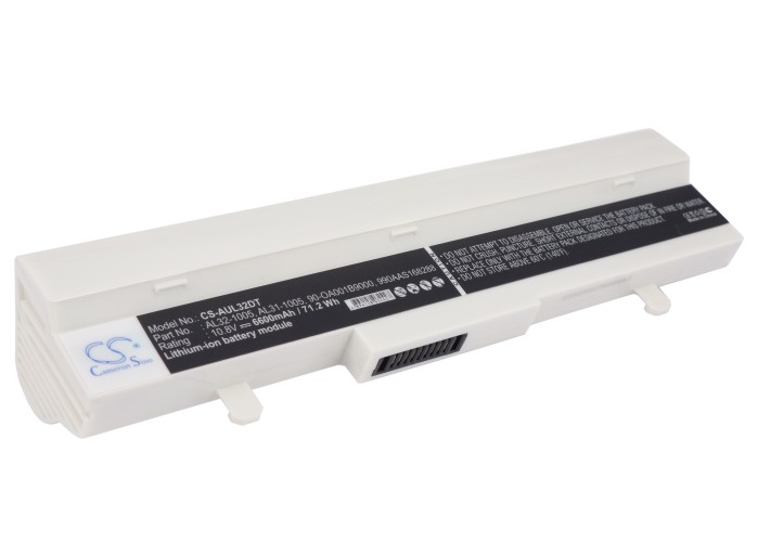 Asus Eee PC 1005HA Replacement Battery 10.8V 6600mAh
