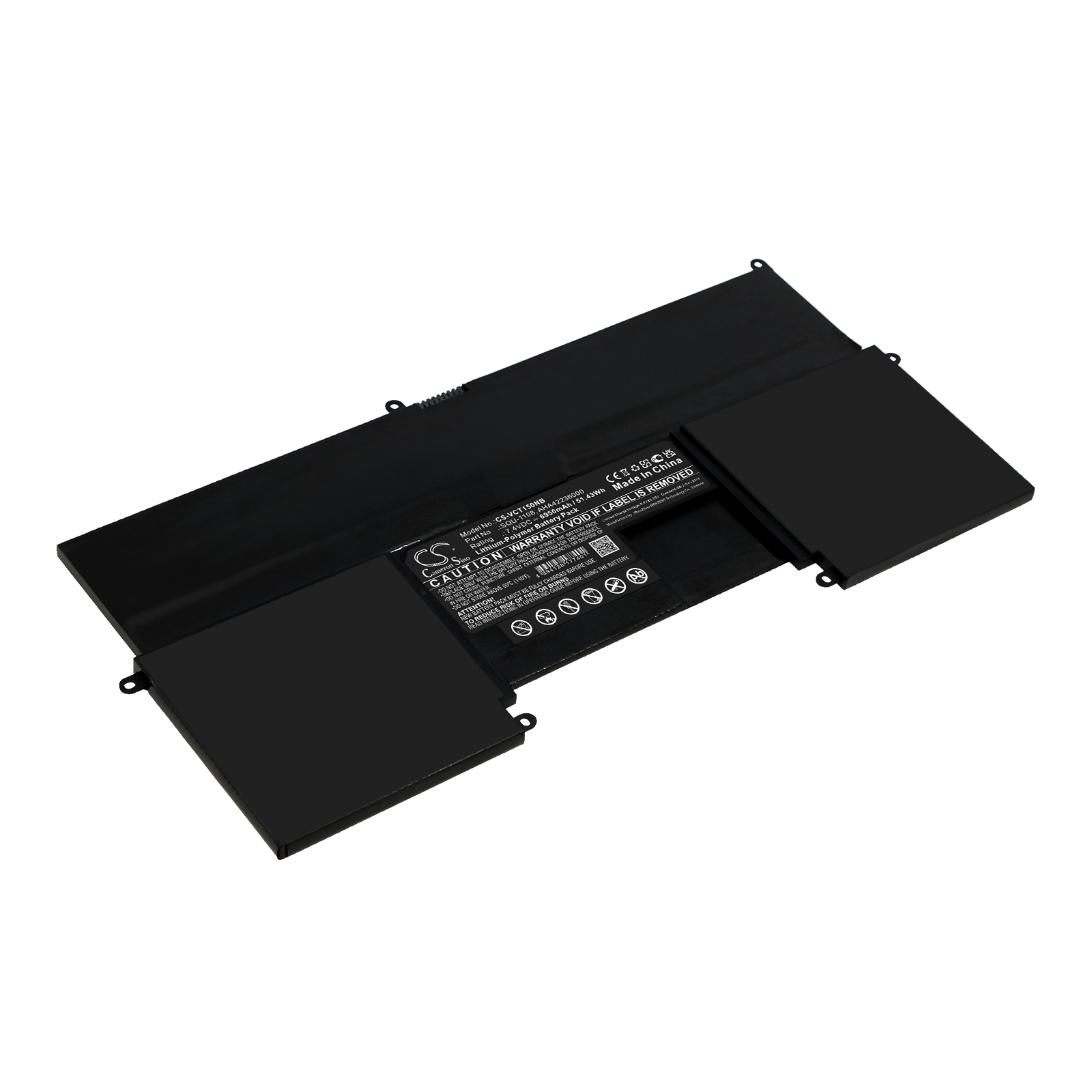 Vizio CT15 AHA42236000 SQU-1108 Replacement Battery 6950mAh