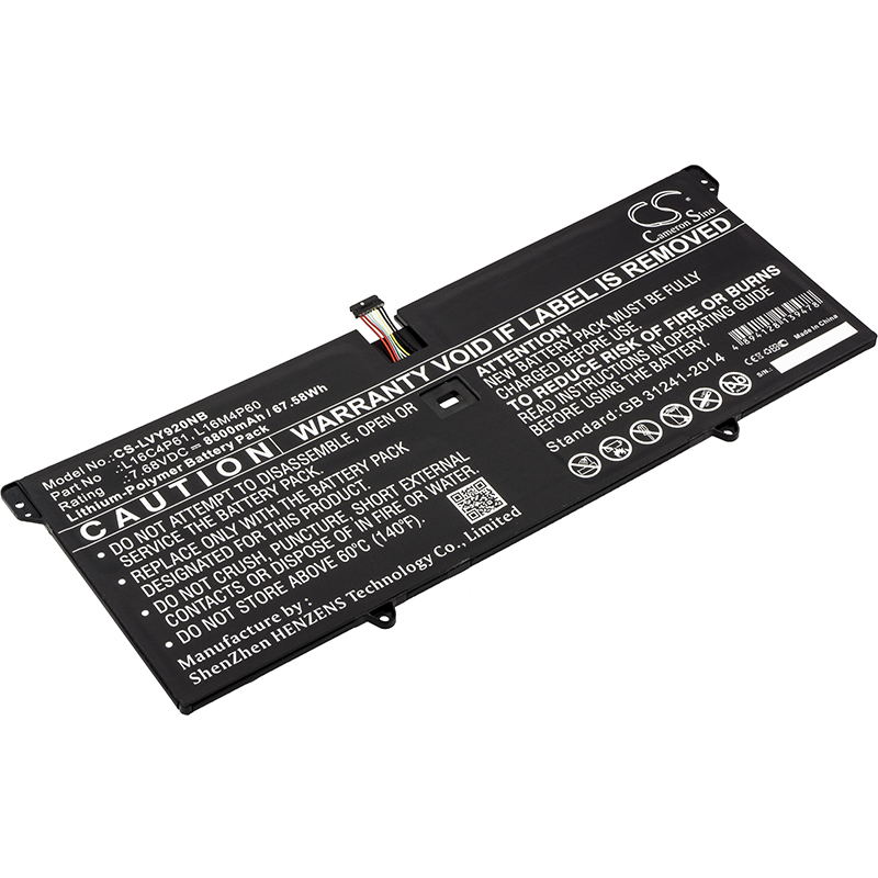 LENOVO YOGA 920-13IKB BATTERY 5B10N01565 Replacement Battery