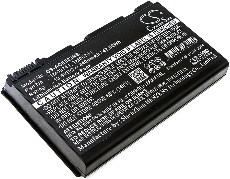 Acer Extensa 5120 Replacement Battery 10.8V 4400mAh