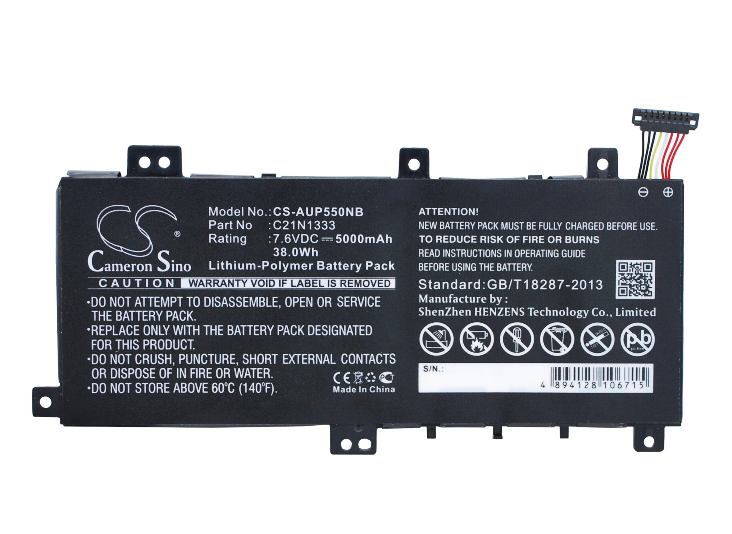 Asus Transformer Flip TP550LA Compatible Battery C21N1333 7.6V