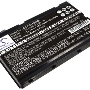 Fujitsu Amilo C7000 Amilo C7002 Replacement Battery 4400mAh