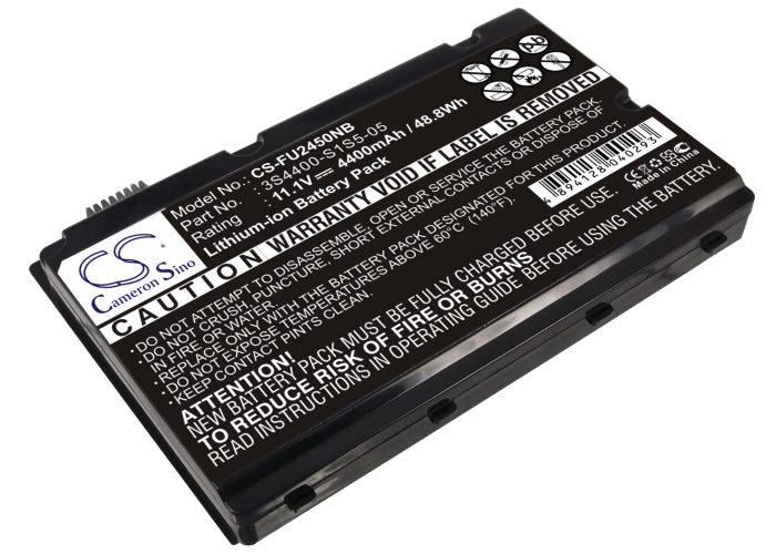 Fujitsu Amilo C7000 Amilo C7002 Replacement Battery 4400mAh
