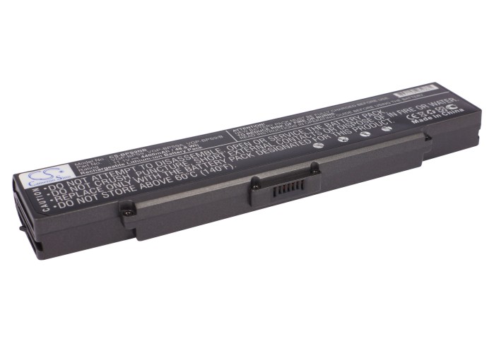 Sony A-1359-666-A VAIO Series Replacement Battery 11.1V 4400mah