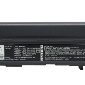 PA3399U-1BRS Toshiba Replacement Battery 10.8V 8800mAh