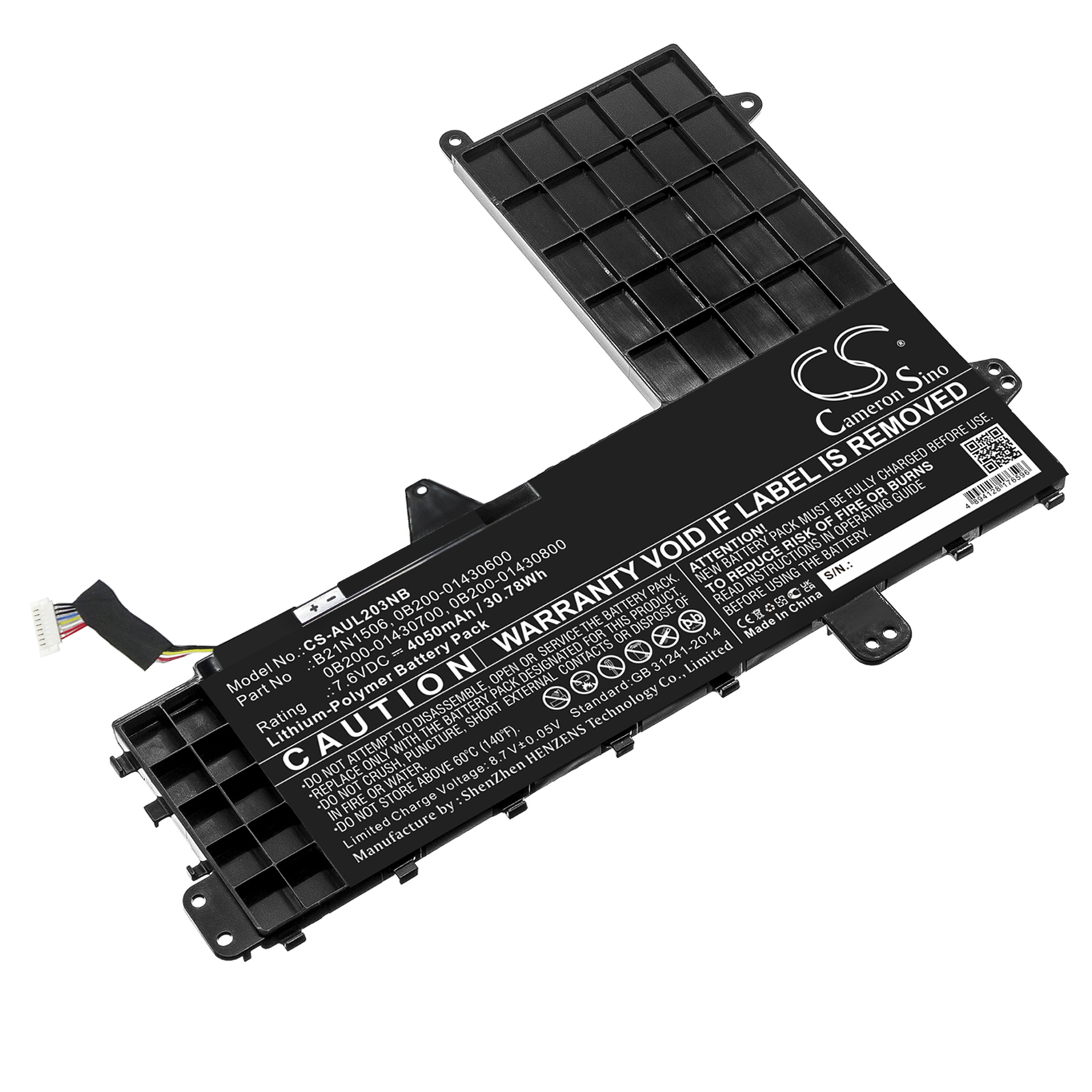 Asus E502NA-2A E502NA-2B Replacement Battery 7.6V 4050mah