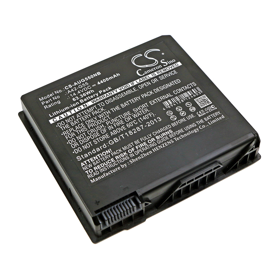 Asus A42-G55 Replacement Battery 14.4V 4400mAh Li-ion