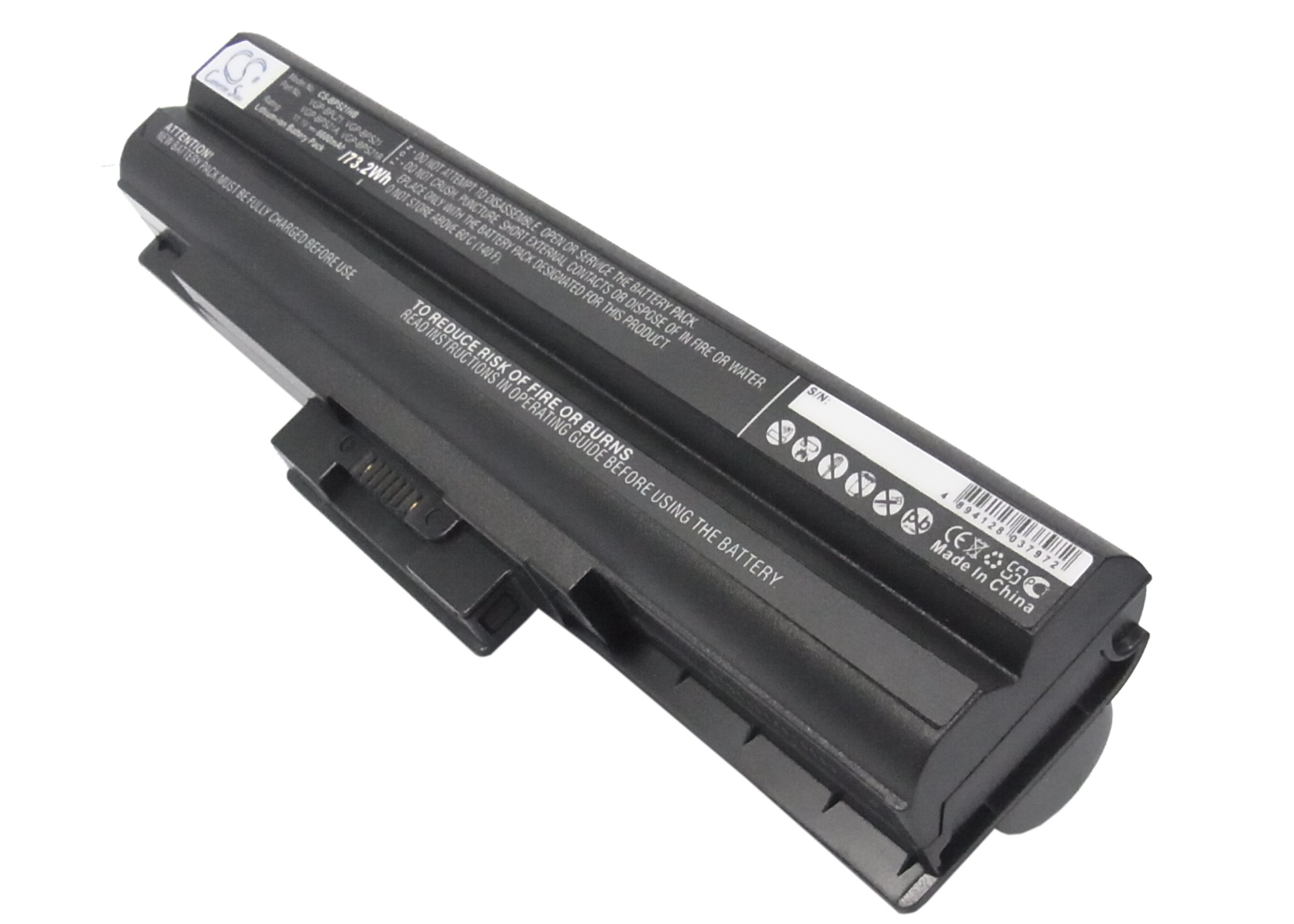 Sony VGP-BP21A VAIO Series Replacement Battery 11.1V 6600mah