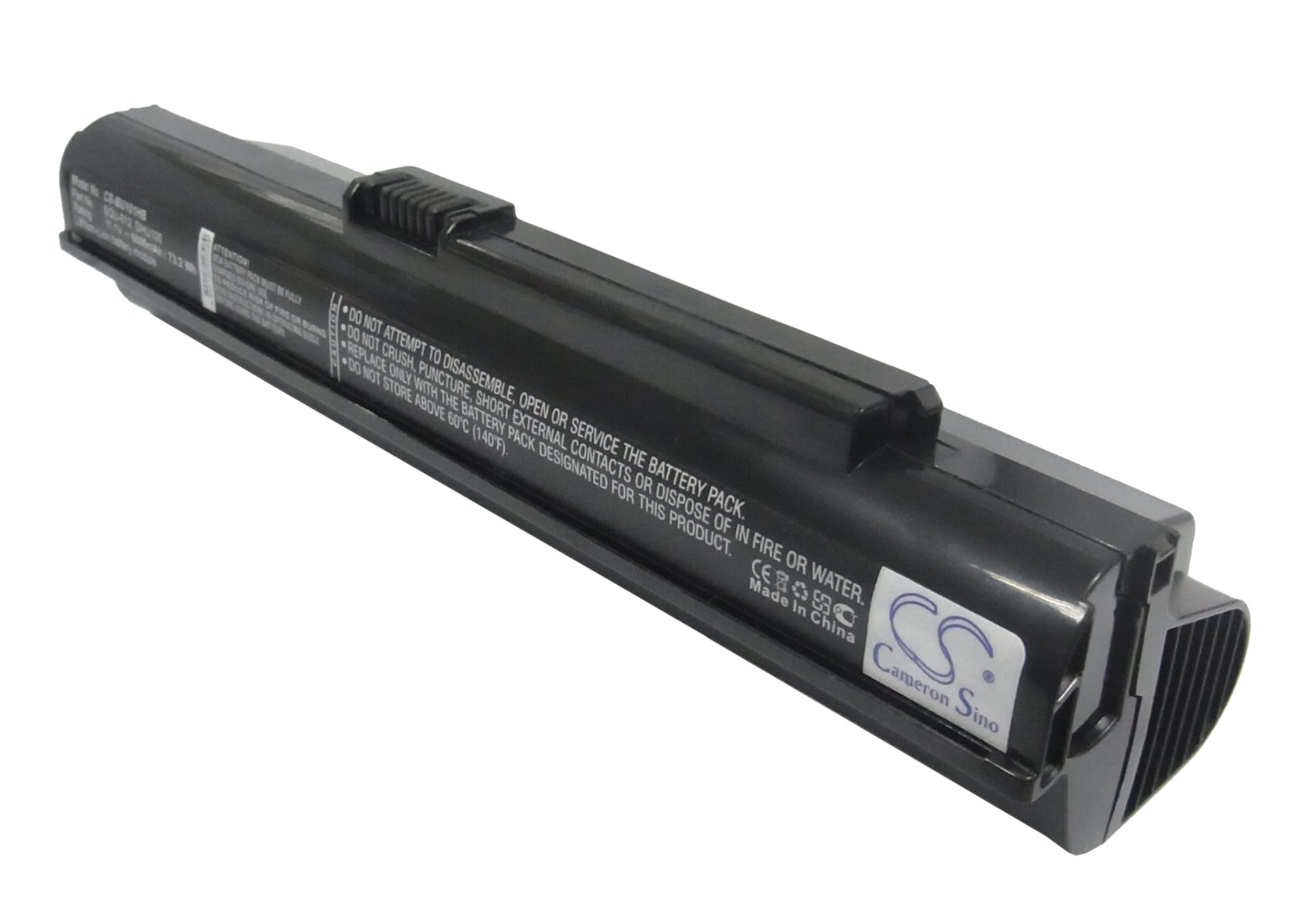 Black Battery For Benq Joybook Lite U101, Joybook Lite U101-v01 11.1v, 6600mah - 73.26wh