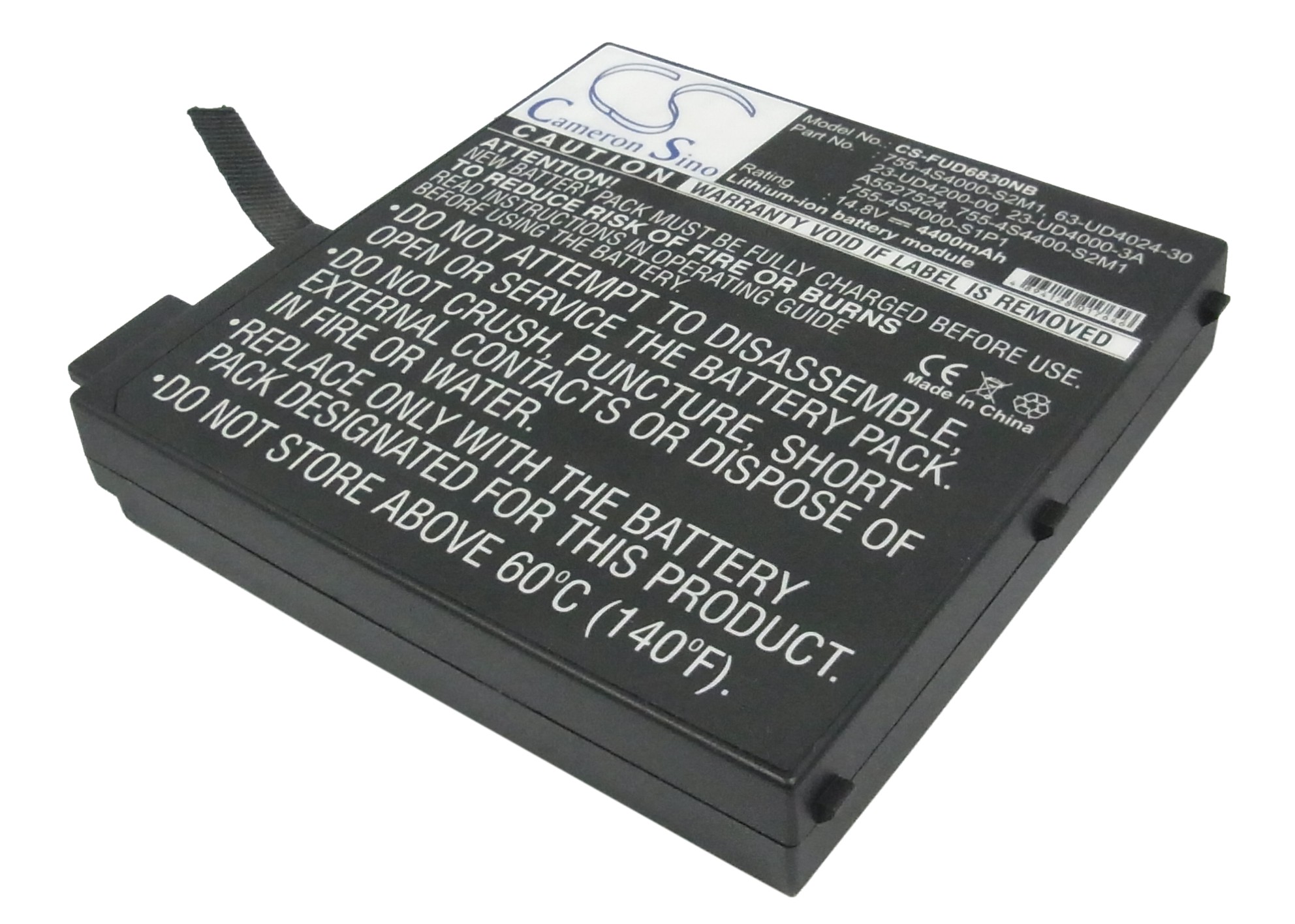 Uniwill 23UD40003A, 23-UD4000-3A, 23-UD4200-00, 63-UD4024-30, 7554S4000S1P1, 755-4S4000-S1P1, 7554S4000S2M1, 755-4S4000-S2M1, 7554S4400S2M1, 755-4S4400-S2M1, A5527524, UN755 CS-FUD6830NB