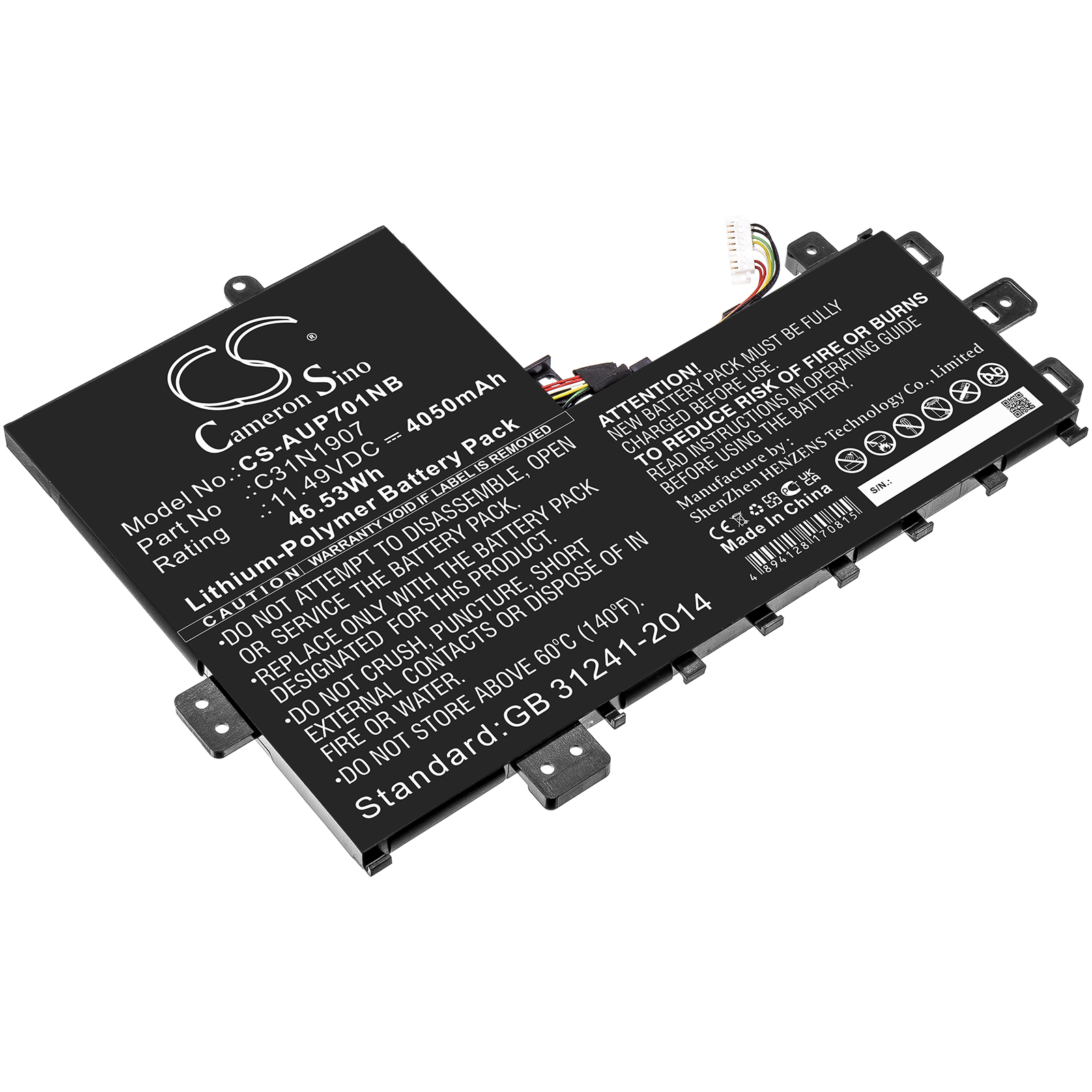 C31N1907 Asus Business P1701DA Replacement Battery 4050mAh