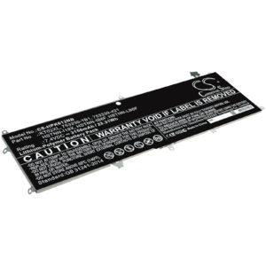 KT02XL HP Pro X2 612 G1 Keyboard Compatible Battery 7.4V