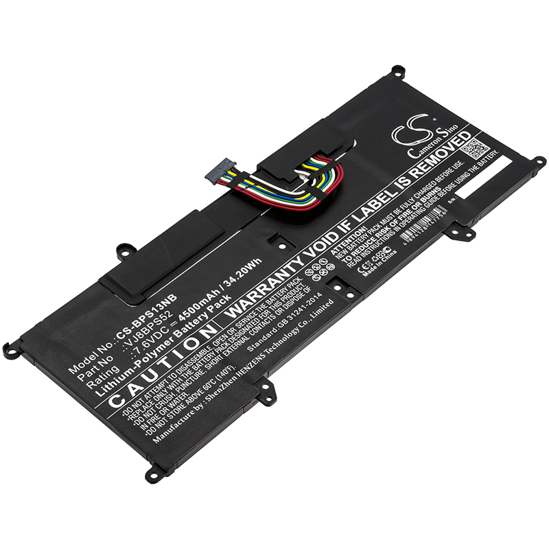 Sony VJ8BPS52 VAIO Series Replacement Battery 4500mAh