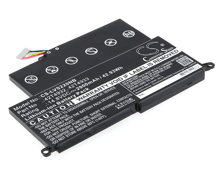Lenovo ThinkPad Edge E220s Replacement Battery 14.8V 2900mAh
