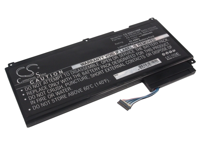 Samsung NP-SF511 Replacement Battery 11.1V 5900mAh AA-PN3NC6F
