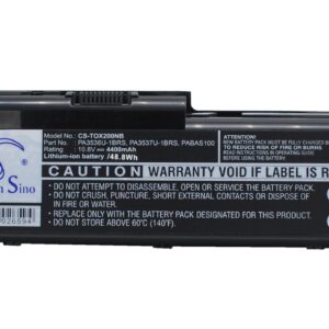 Toshiba Satellite P200 Replacement Battery PA3536U-1BRS 10.8V