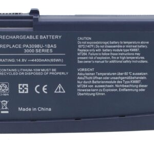Toshiba Satellite 1200 PA3098 Replacement Battery 14.8V