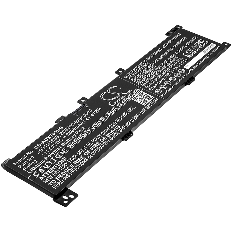 Asus A705QA F705MA-BX030T Replacement Battery 11.52V 3600mAh