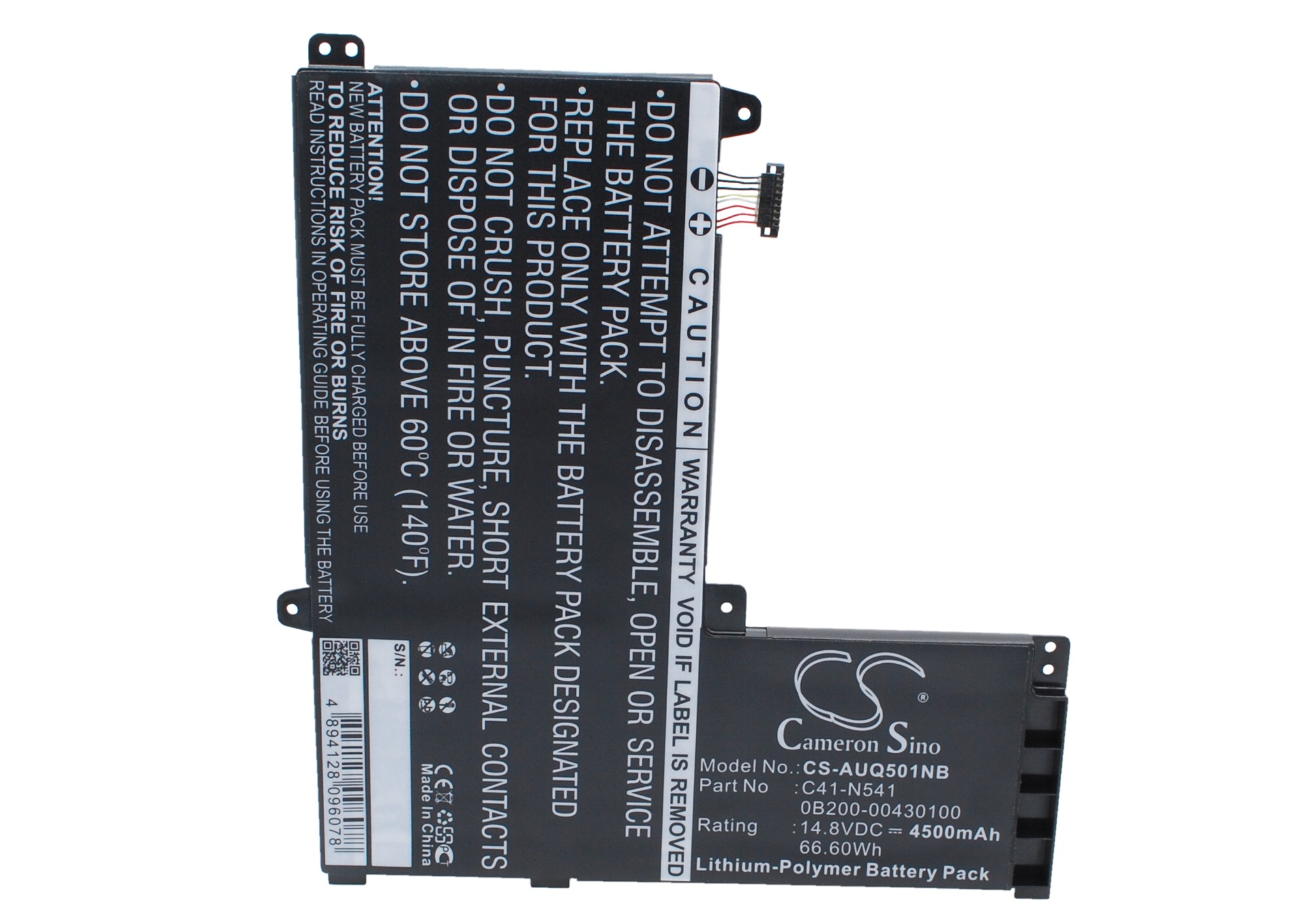 ASUS Q501L SPECS Q501LA 0B200-00430100 Replacement Battery