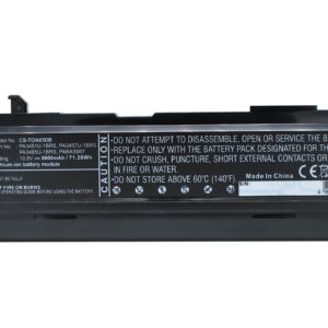 Toshiba Dynabook AX/ 55A Replacement Battery 10.8V 6600mAh