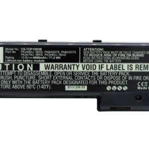 Toshiba PA3479U-1BRS, PA3480U-1BAS, PA3480U-1BRS, PABAS078, PABAS079 CS-TOP100HB