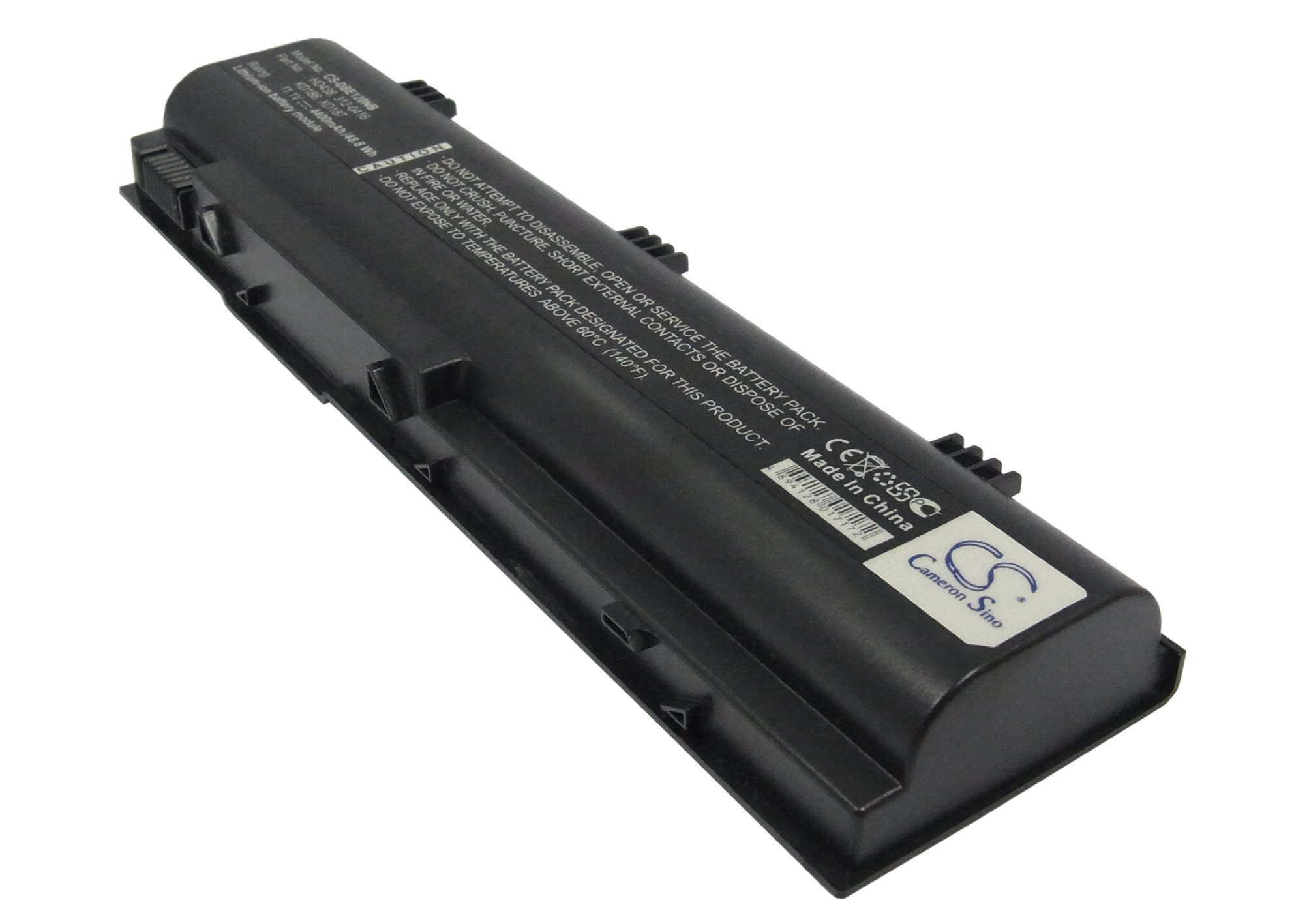 Dell Inspiron 1300 Replacement Battery 11.1V 4400mAh 312-0416