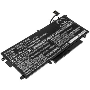 Dell Latitude 5289 2-in-1 Replacement Battery X49C1 11.4V