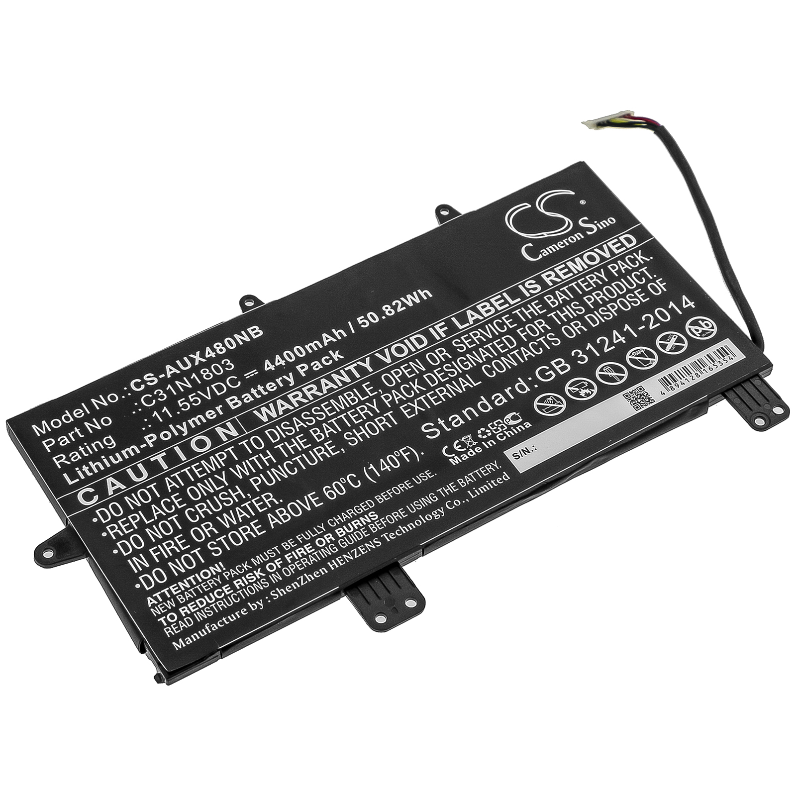 Asus UX480FD UX450FD Replacement Battery 4400mAh