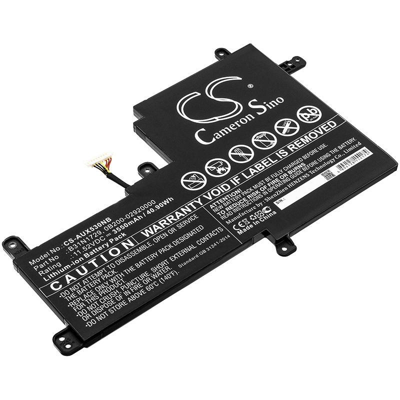 Asus K530FF P1502FF Replacement Battery 11.52V 3550mAh