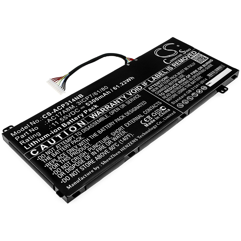 Acer SF314-52-57EJ Replacement Battery 11.55V 5300mAh