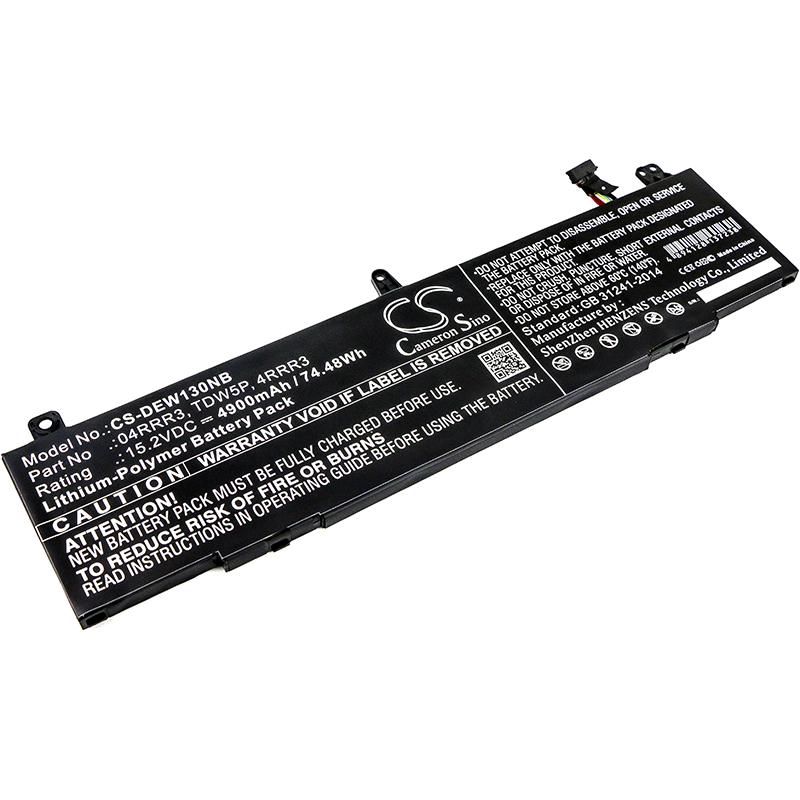 Dell Alienware 13 R3 Replacement Battery 15.2V 4900mAh
