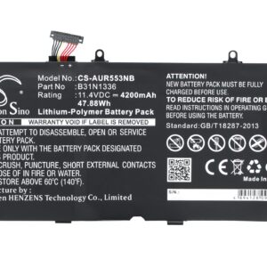 ASUS VIVOBOOK S551LA-CJ143H A551LN K551L-DM550H Replacement Battery