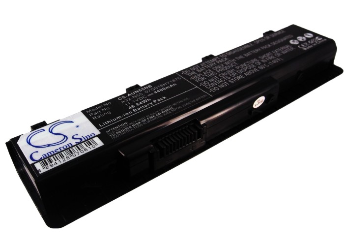 Asus D778 N45 N75 07G016HY1875 Replacement Battery 4400mAh