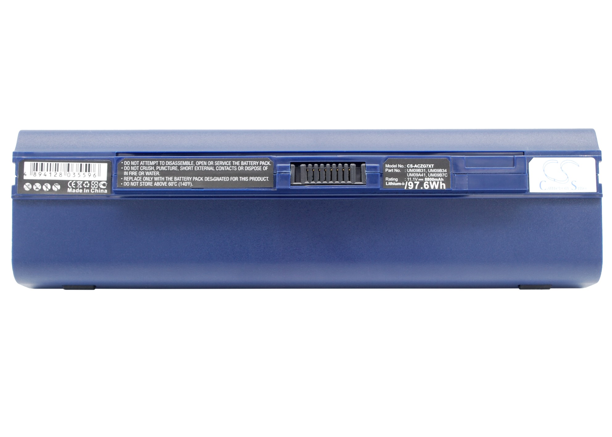 Acer Aspire One 531 Replacement Battery 11.1V 8800mah