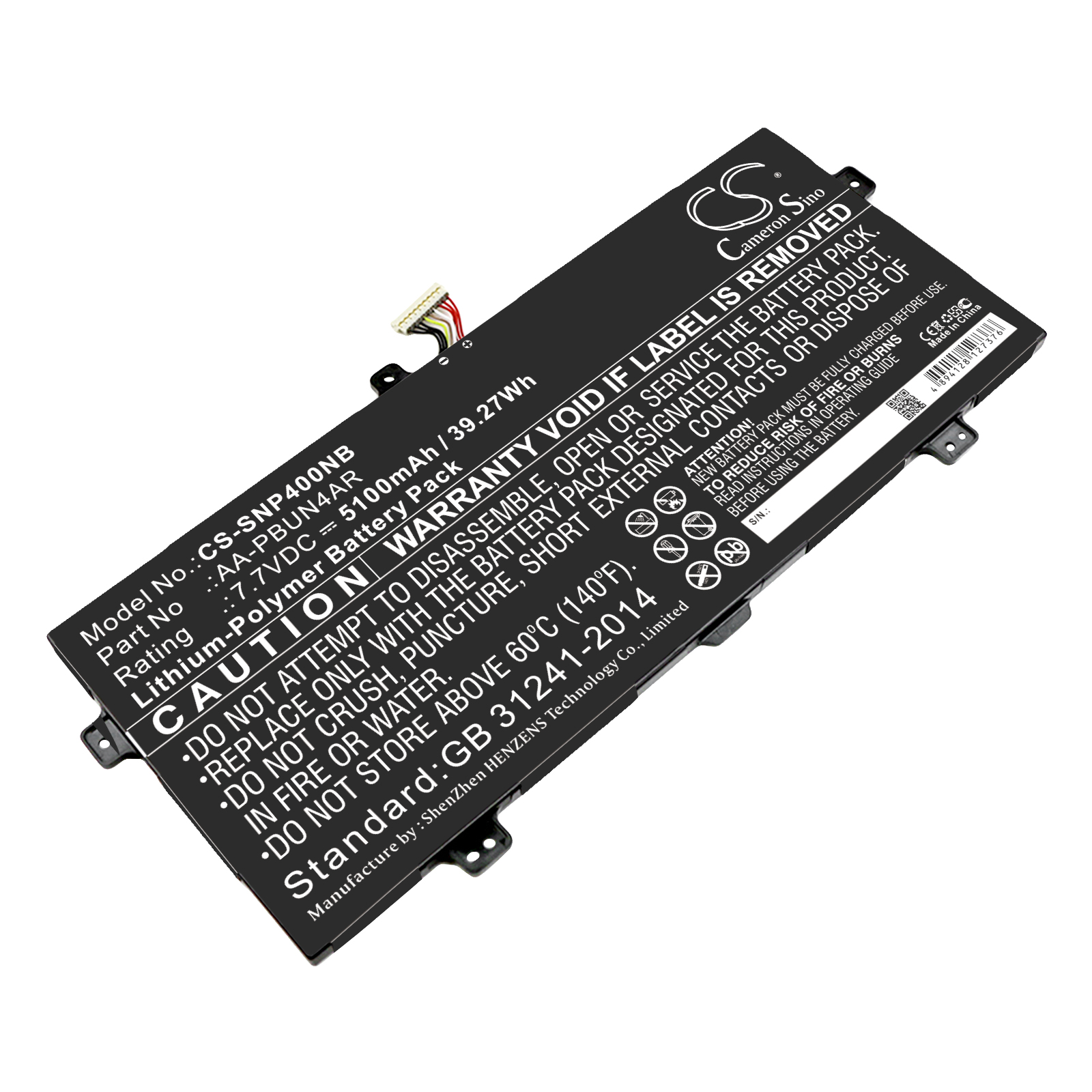 Samsung 940X3L-K02 Notebook/Laptop Replacement Battery