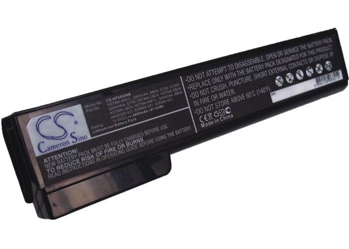 HP 6490 628670-001 Replacement Battery 10.8V 4400mAh