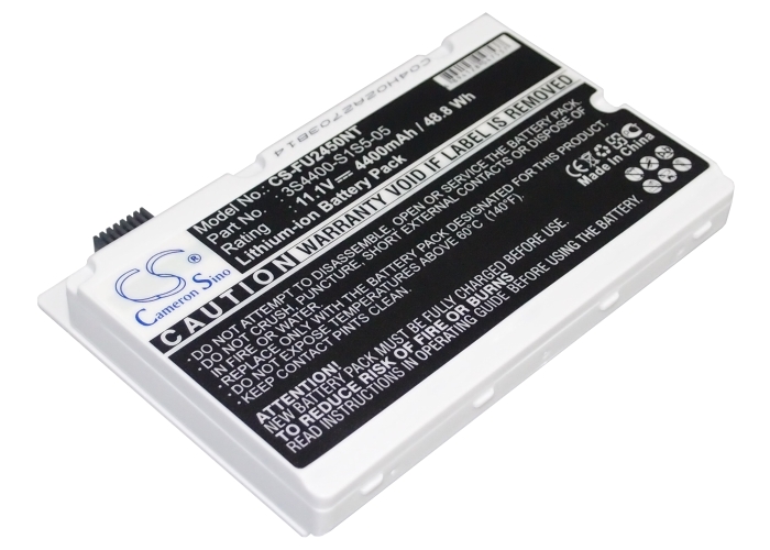 Fujitsu Amilo C7000 Amilo C7002 Replacement Battery 4400mAh
