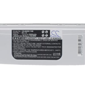 Nokia Booklet 3G BC-1S Replacement Battery 3840mAh