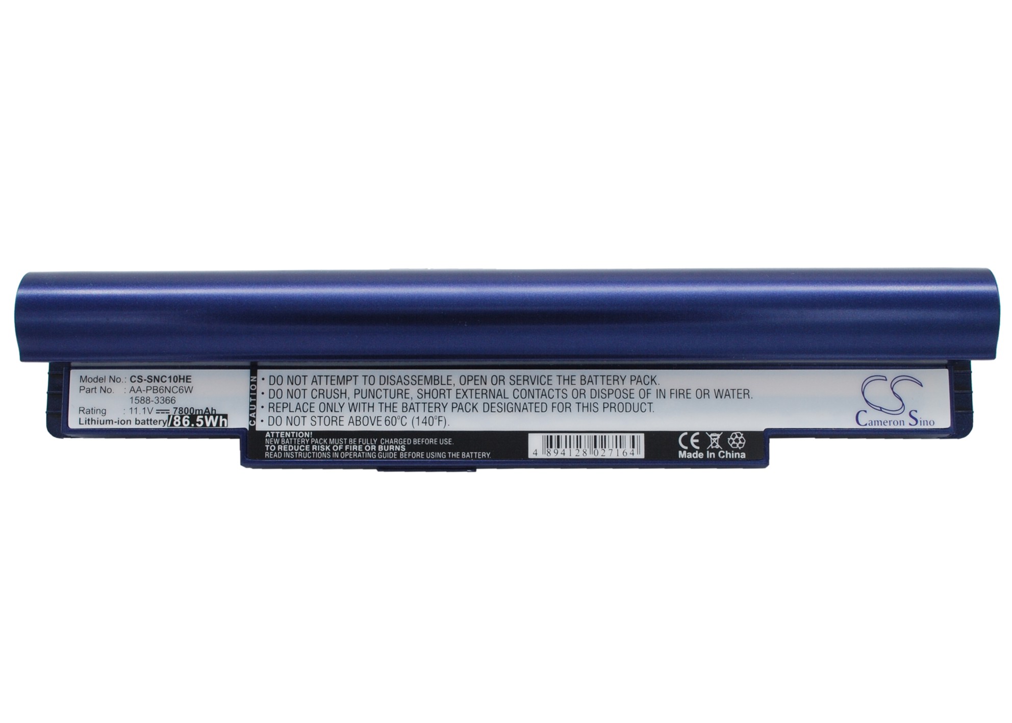 Samsung N110 (black) Replacement Battery 11.1V 7800mah
