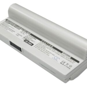 White Battery For Asus Eee Pc 901, Eee Pc 904, Eee Pc 904hd 7.4v, 6600mah - 48.84wh