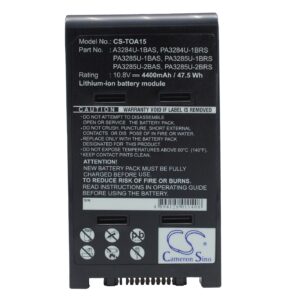 Toshiba Qosmio E10 Replacement Battery 10.8V 4400mah