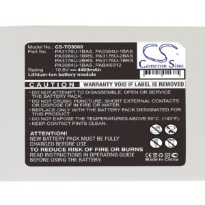 Toshiba PA3084U-1BAS, PA3084U-1BRS, PA3176U-1BAS, PA3176U-1BRS, PA3176U-2BAS, PA3176U-2BRS, PA3364U-1BAS, PA3364U-1BRS, PABAS012 CS-TO9000