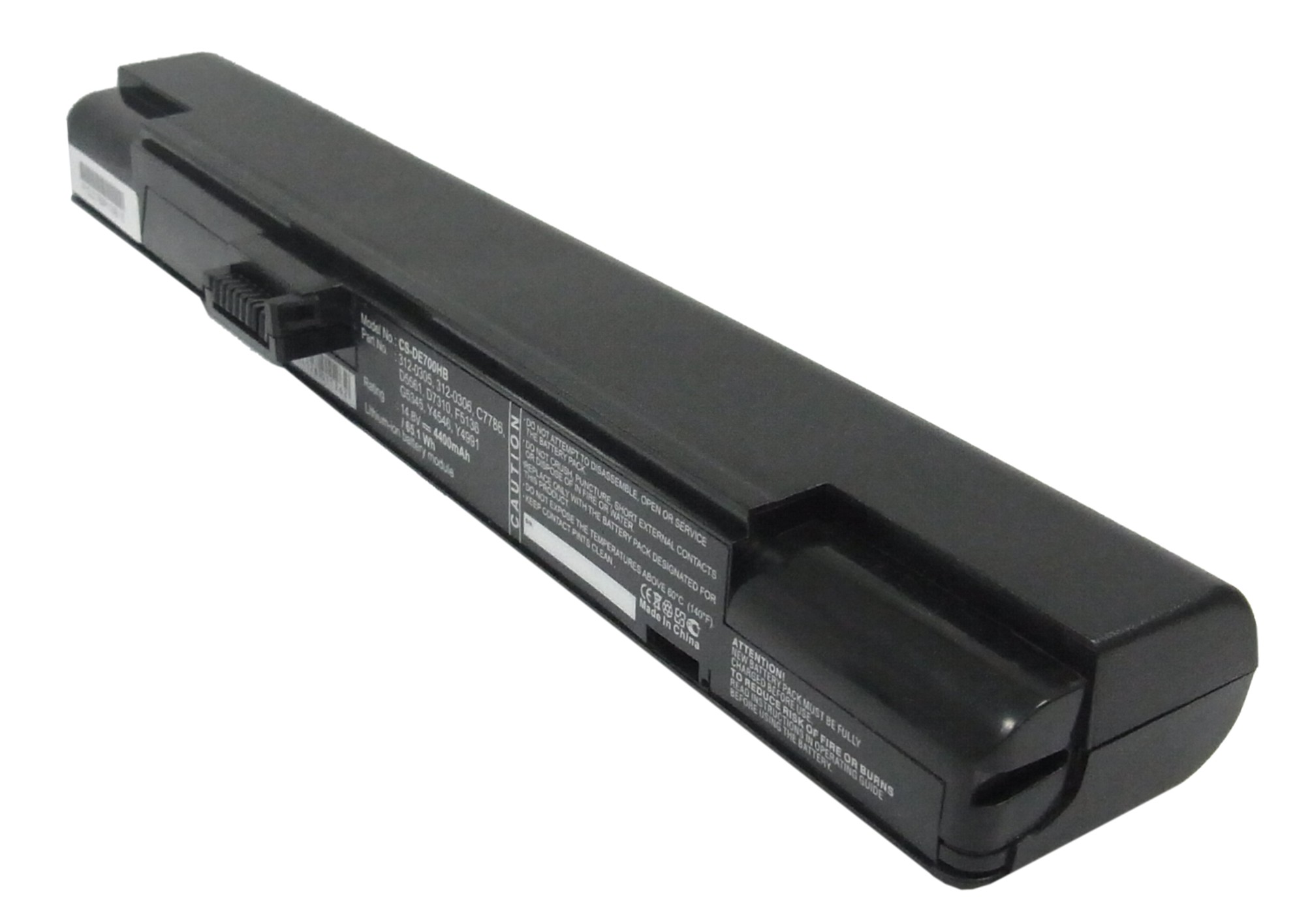 DELL Inspiron 700m Replacement Battery 14.8V 4400mah