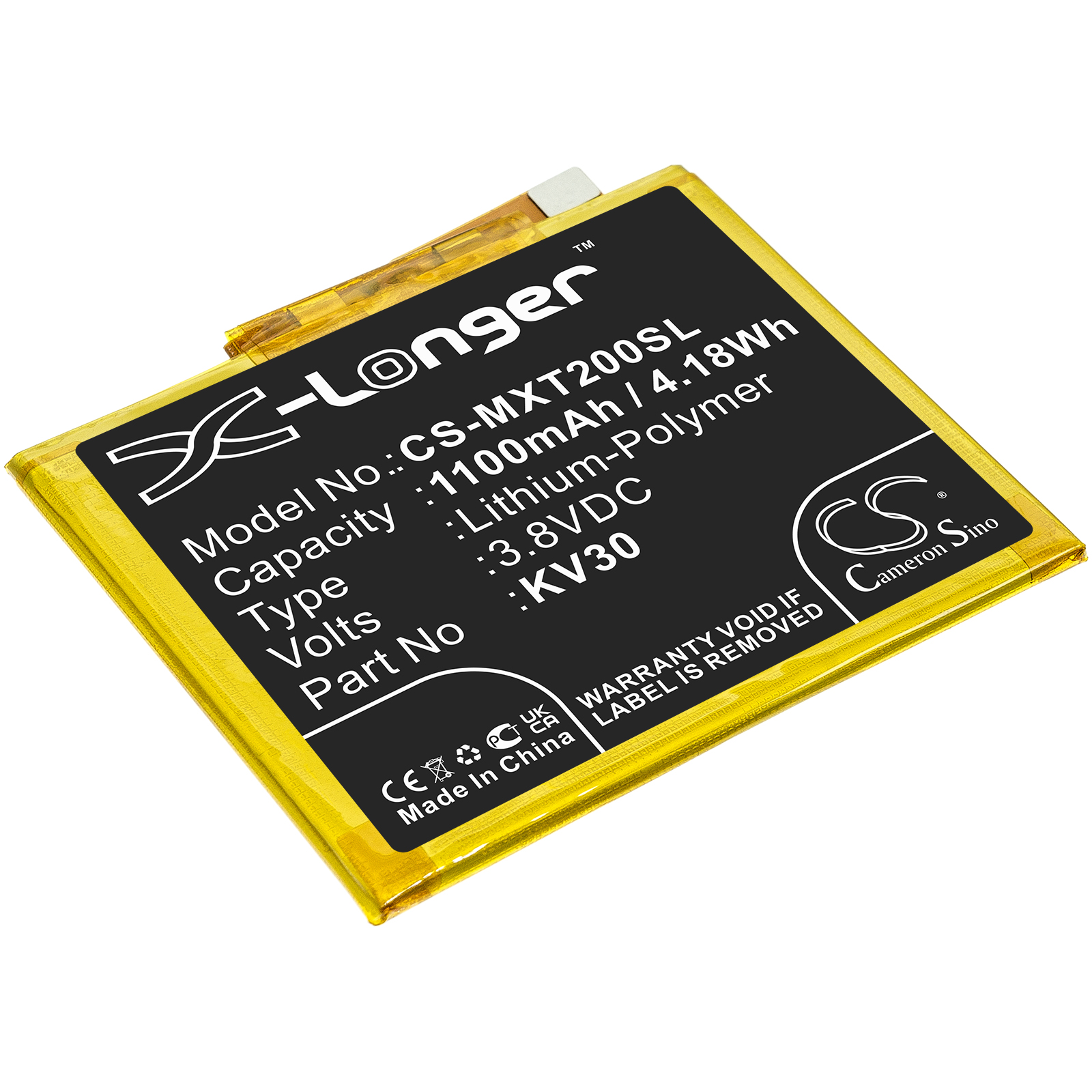 Motorola KV30 Mobile/SmartPhone Replacement Battery 1100mAh