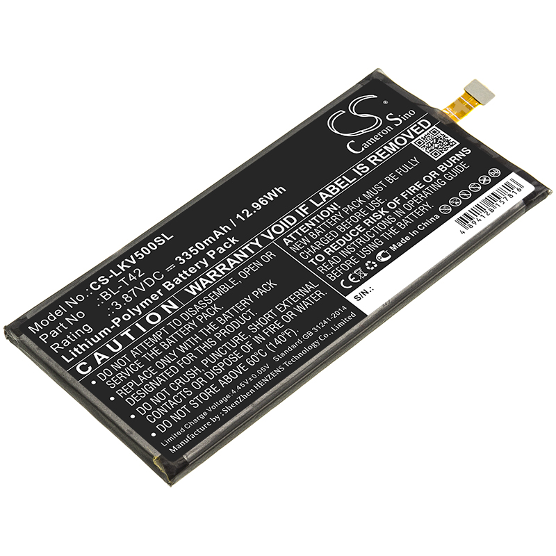 LG BL-T42 Mobile/SmartPhone Replacement Battery 3350mAh