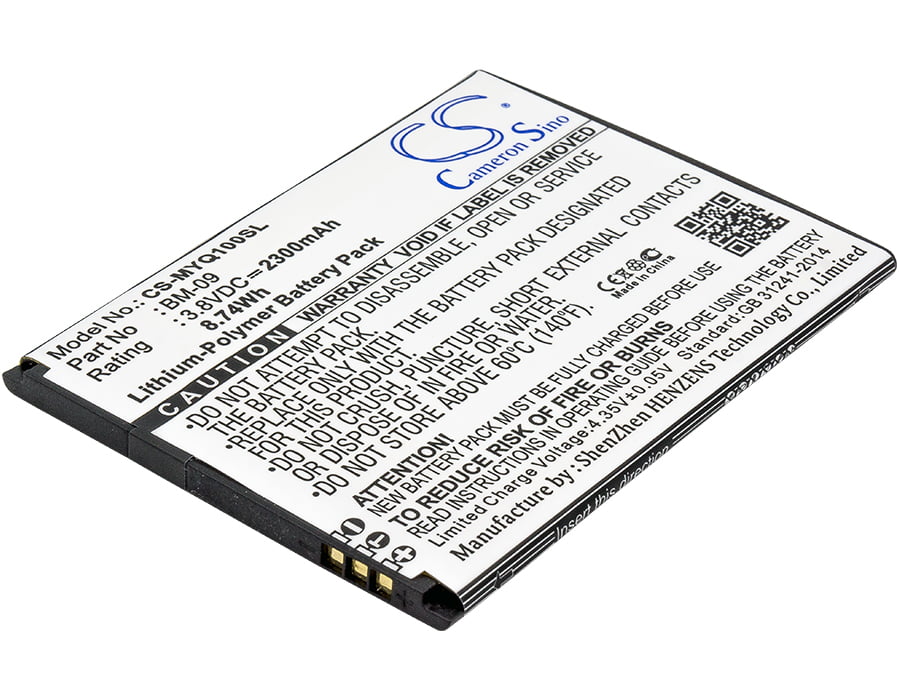 Myphone Q-smart Premium BM-09 Replacement Battery 2300mAh