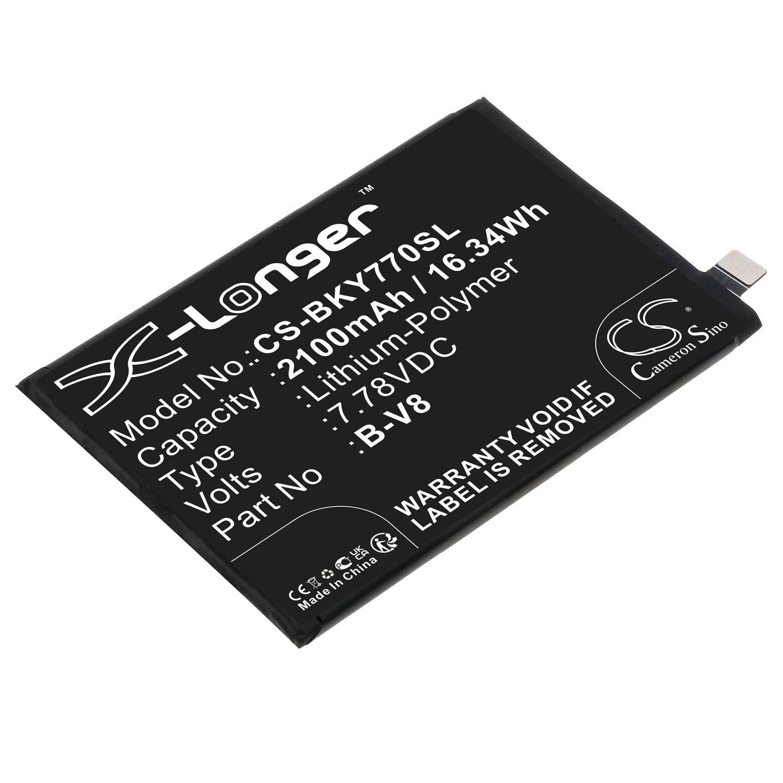 VIVO V2169 Y77 B-V8 Mobile/SmartPhone Replacement Battery 2100mAh