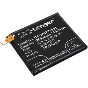 Wiko P710 Rakuten TPJ21J11P Mobile/SmartPhone Replacement Battery 2600mAh