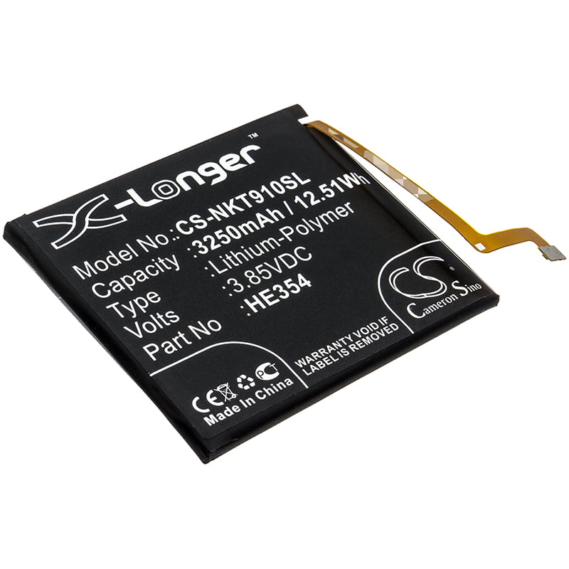 Nokia 9 PureView TA-1082 TA-1087 Replacement Battery 3250mAh