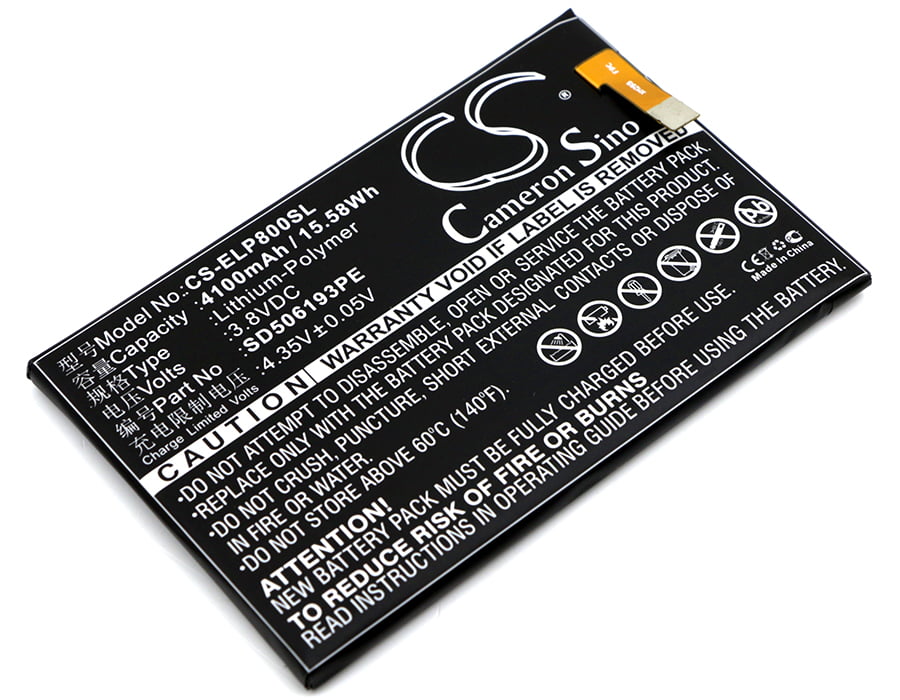 Elephone P8000 SD506193PE Replacement Battery 3.8V 4100mAh